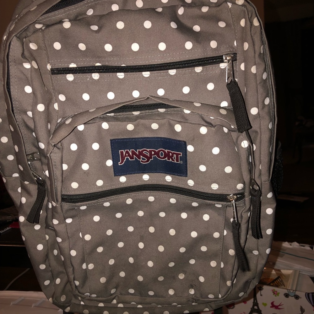 Polka Dot Chic Bookbag